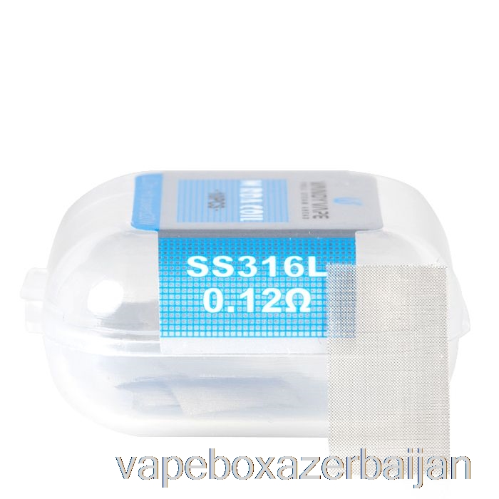 Vape Box Azerbaijan Vandy Vape M MESH SHEET Coils (10 Sheets) M V2 RDA COIL - 0.12ohm SS316L (10pc)